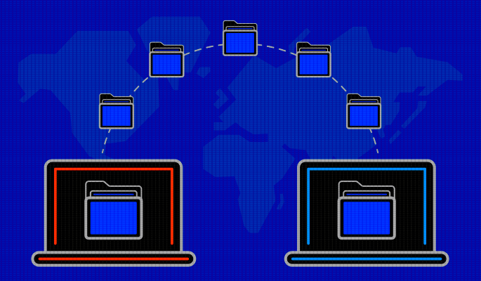 Чтобы ускорить передачу информации файлы передаются чем